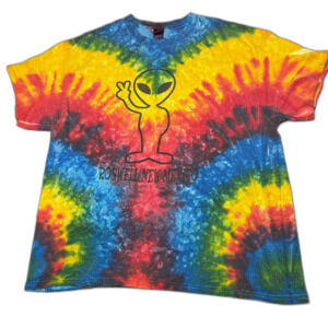 Colortone Roswell Tie-dye Alien T-shirt Men's XL